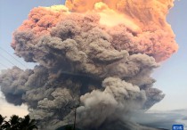 印尼一火山持续喷发部分往返巴厘岛航班取消